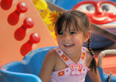 girl on ride